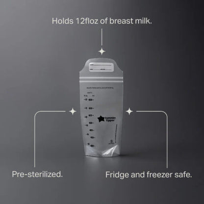 Tommee Tippee Breast Milk Storage Bags x36