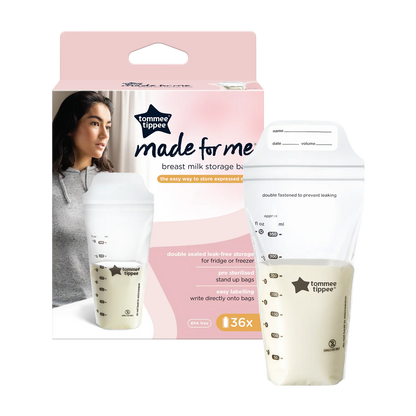 Tommee Tippee Breast Milk Storage Bags x36