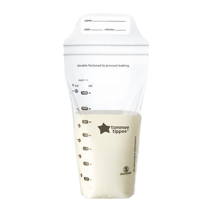 Tommee Tippee Breast Milk Storage Bags x36