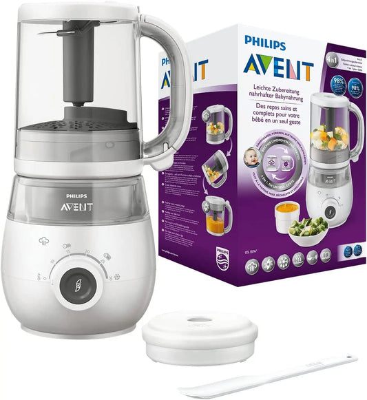 Philips Avent 4-In-1 Steamer Blender Healthy Baby Food Maker