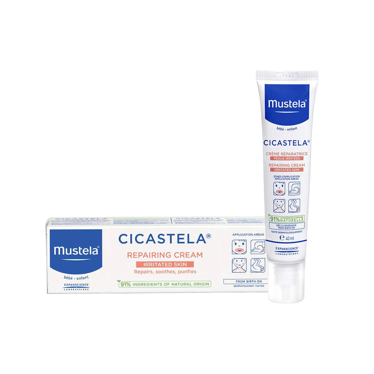 Mustela Cicastela Repairing Cream-40 ML